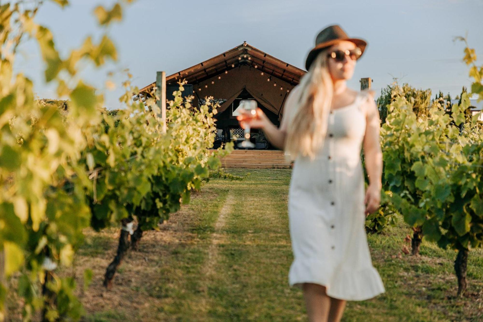 Villas & Vines Glamping Hastings Exteriör bild