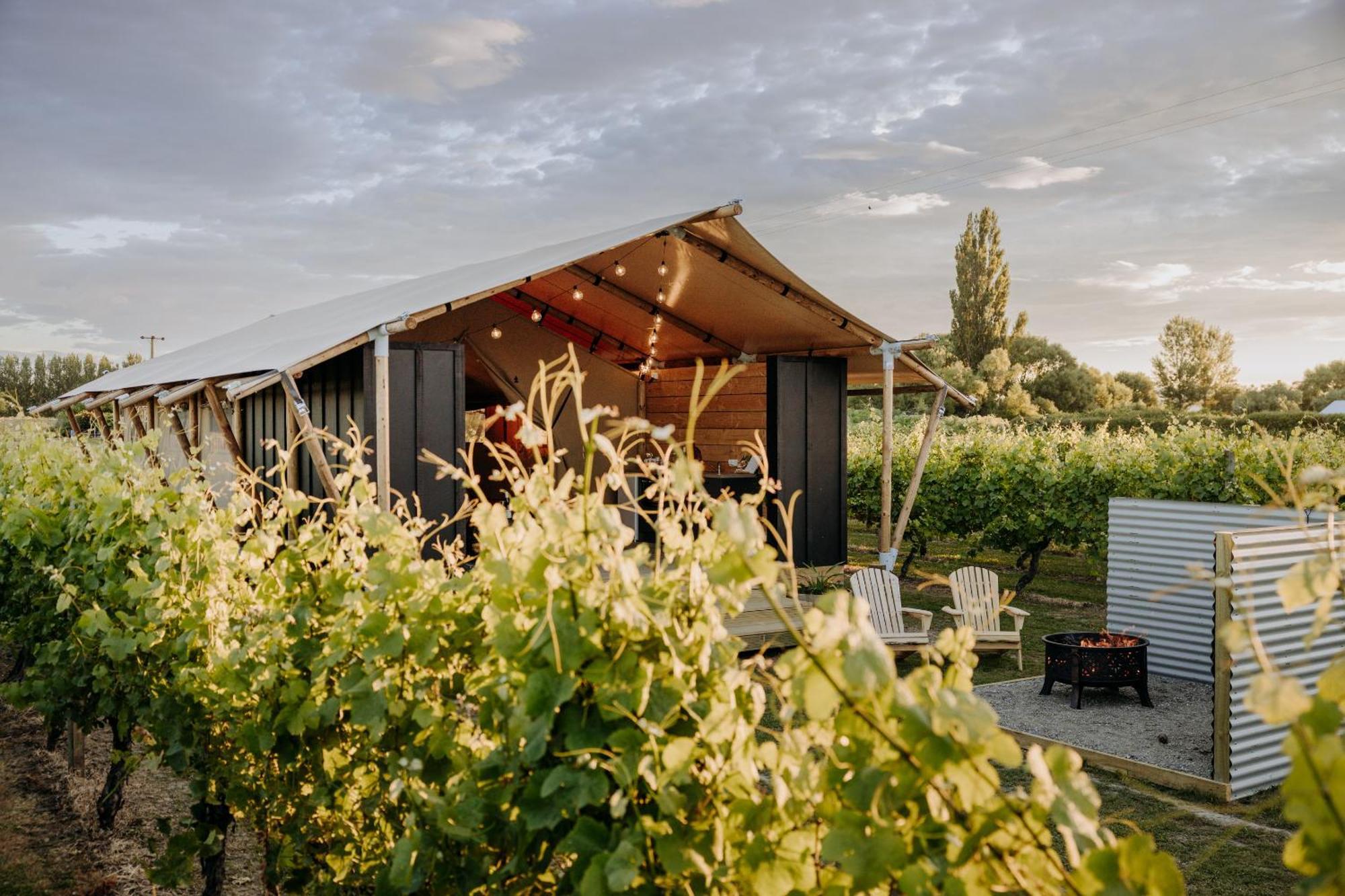 Villas & Vines Glamping Hastings Exteriör bild